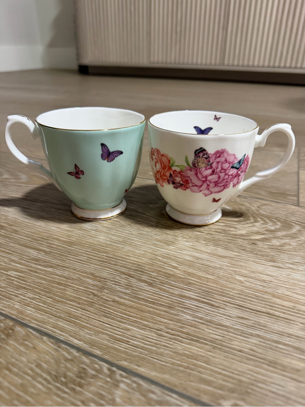 NWOT Royal Albert Miranda Kerr Mixed Patterns Mugs